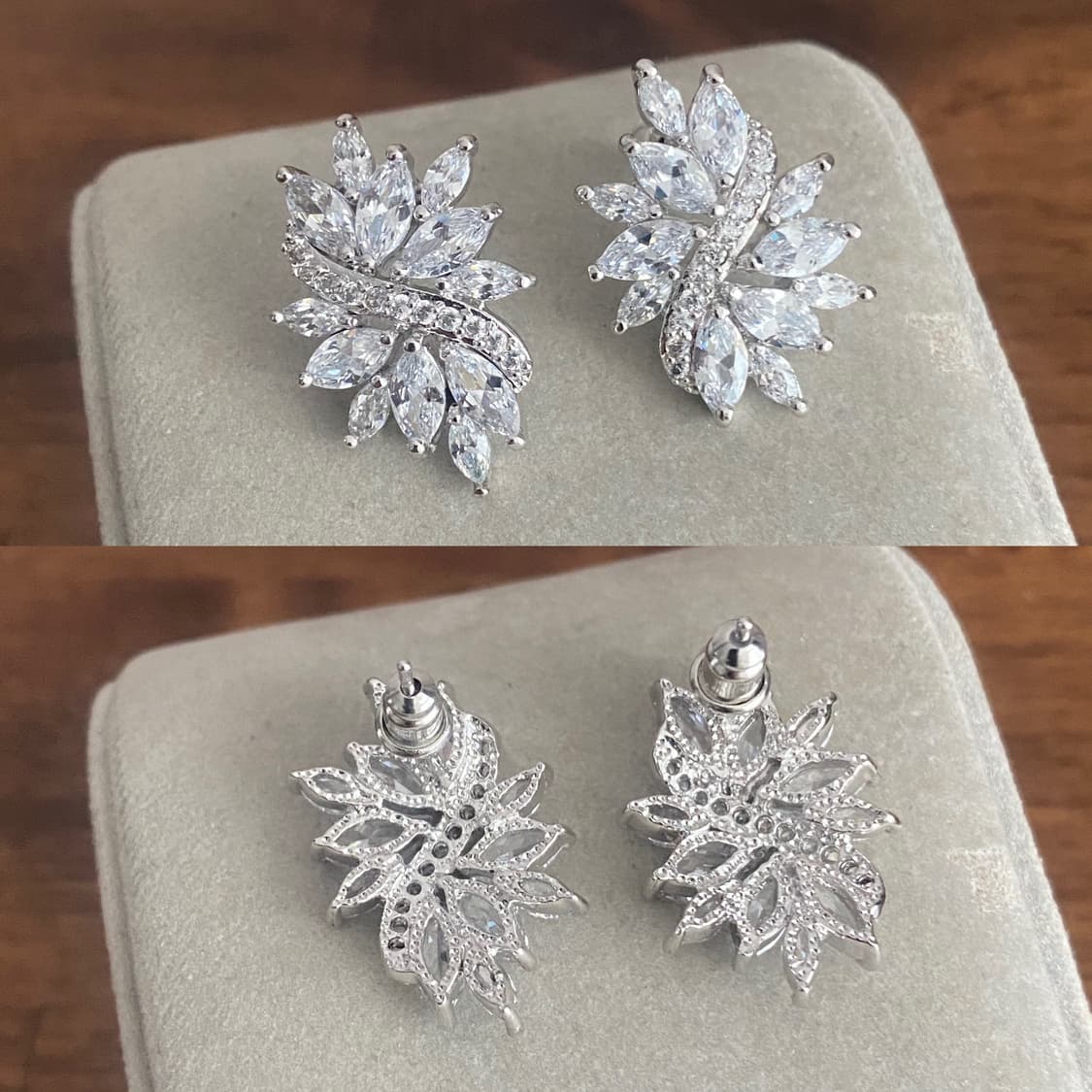 마키즈 큐빅 목걸이 귀걸이 세트 상품이미지9