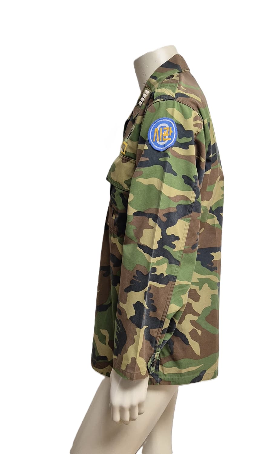 육군 구형 3사관학교 4학년 생도 중기형 동계 전투복 상의 자켓 (XL) 상품이미지2