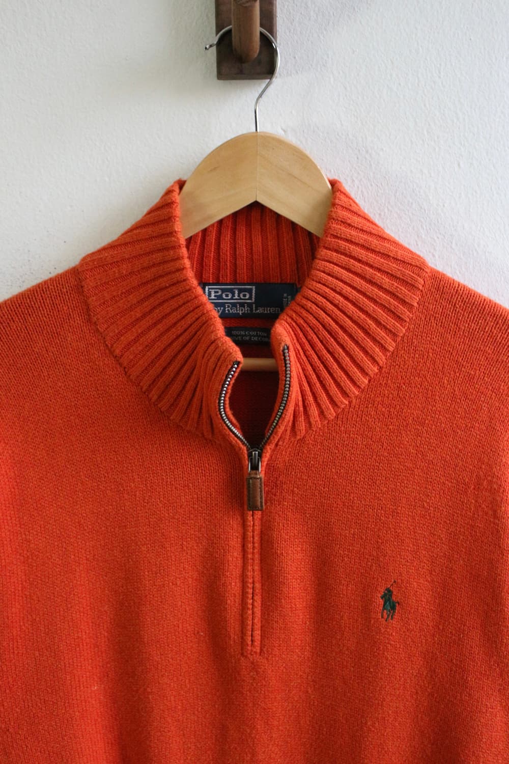 폴로 1/4 집업 니트 상품이미지6