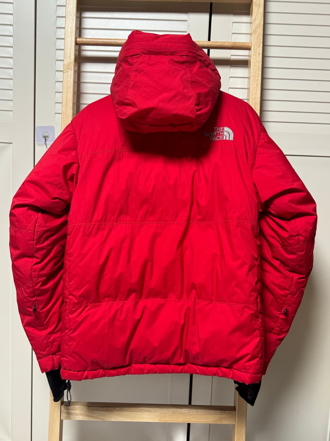 노스페이스 히말라야 레드 눕시 800 필파워 패딩 자켓 상품이미지4