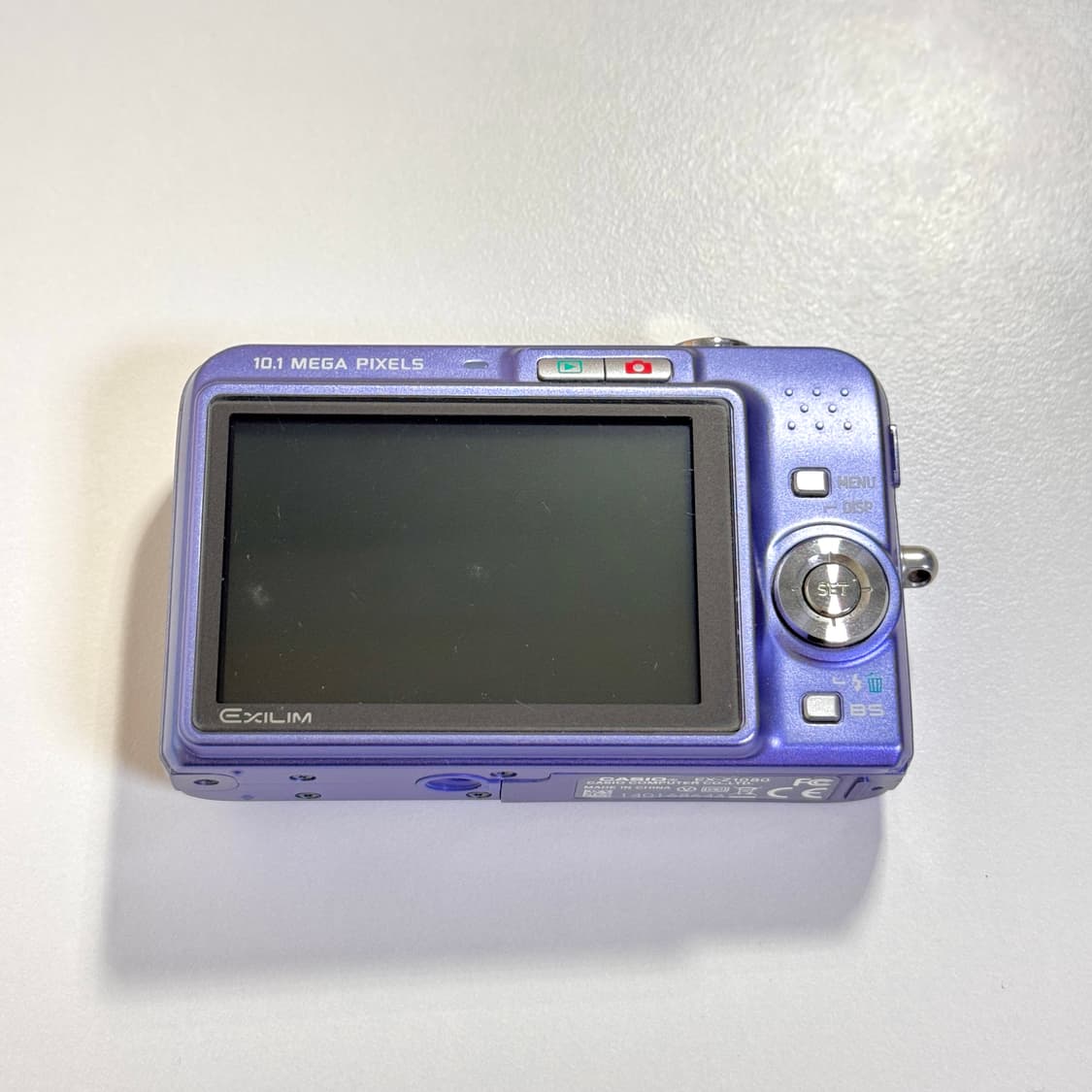 카시오 엑슬림 EX-Z1080 블루 빈티지디카 상품이미지8