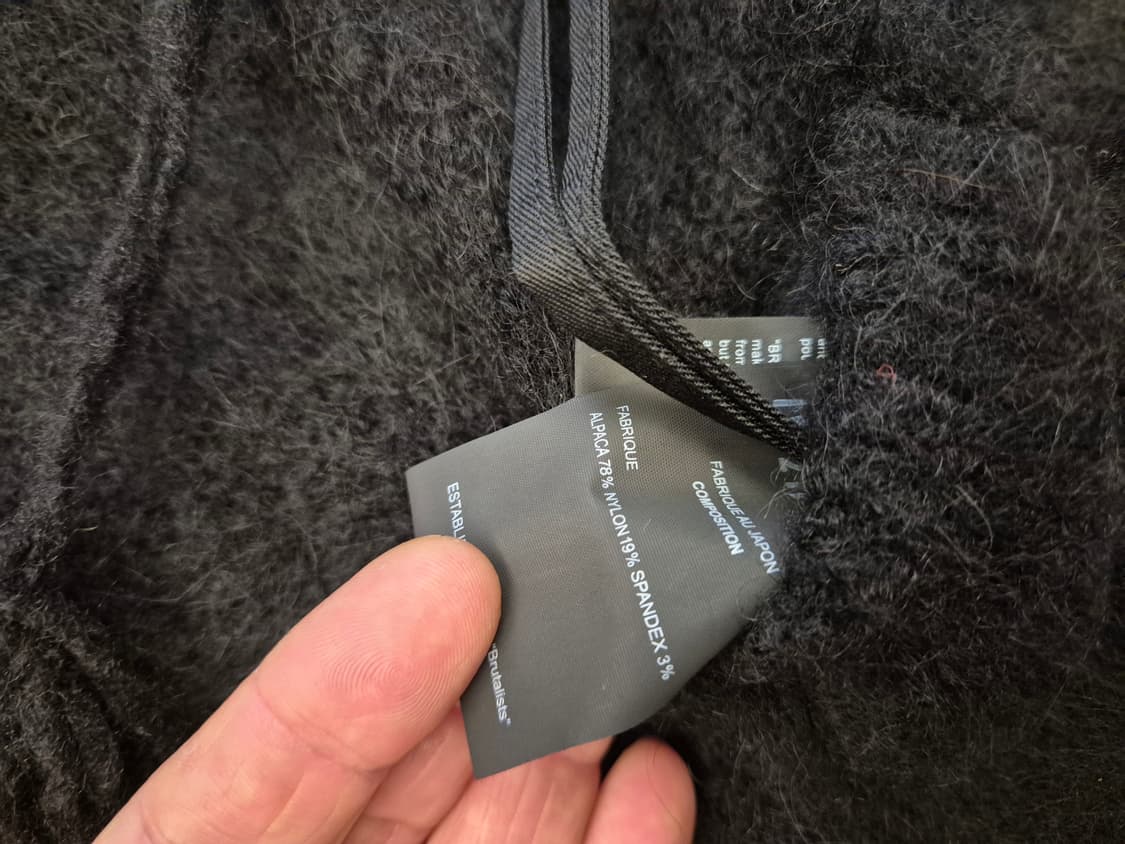 brutalist9964 알파카 루즈핏 니트 상품이미지7