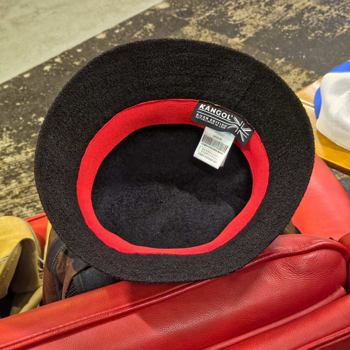 캉골 블랙 버킷햇 상품이미지3