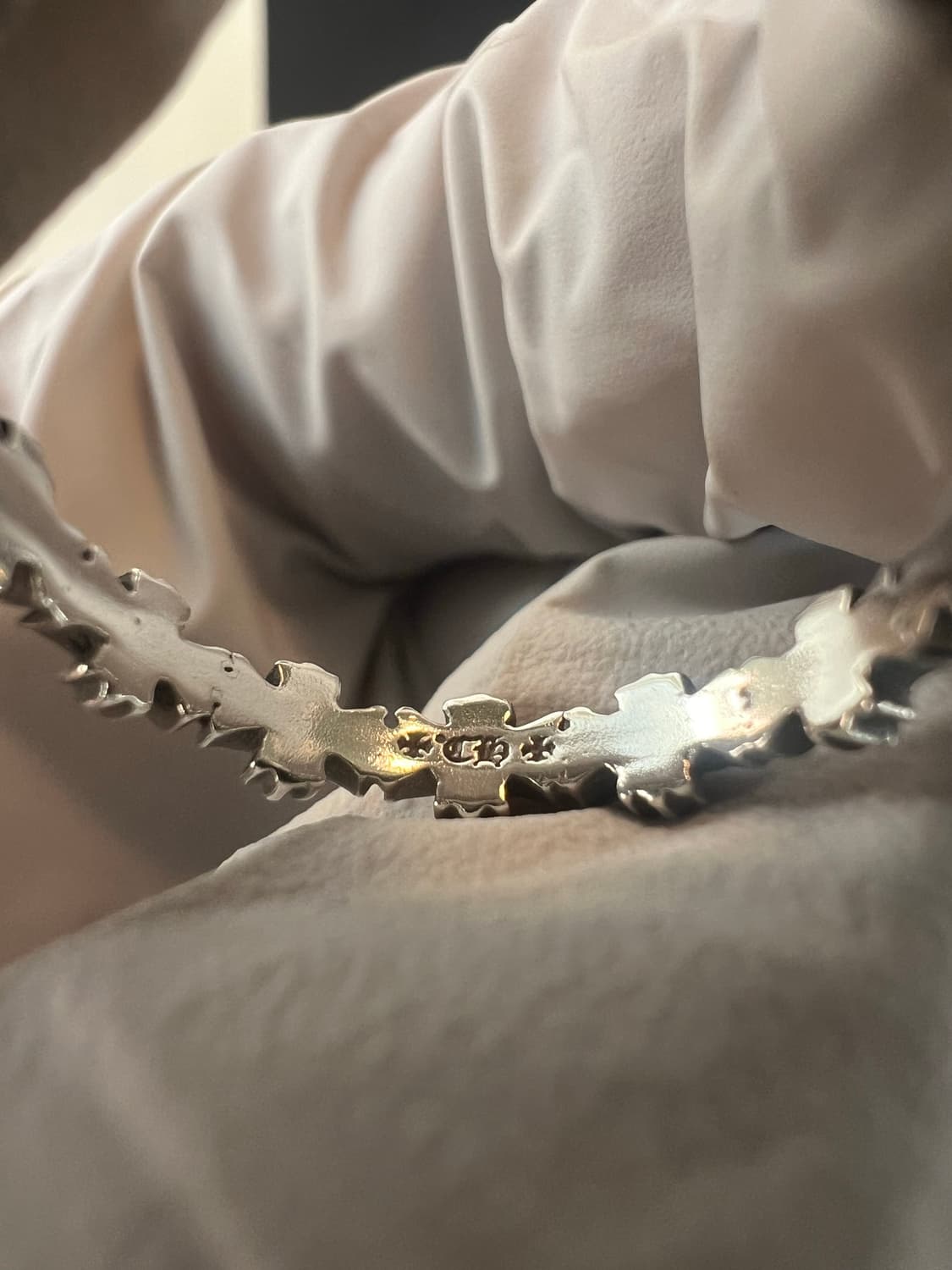 [us9] 크롬하츠 타이니 e ch 밴드링 상품이미지5