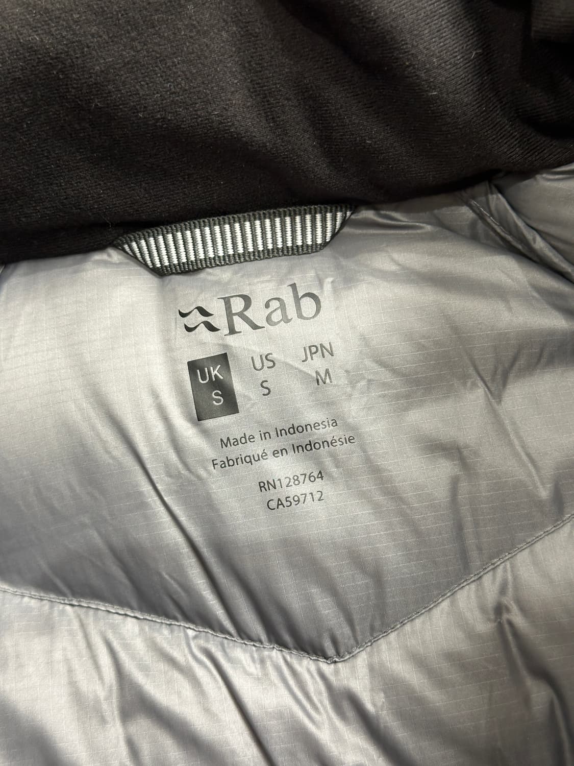 Rab 액시언 프로자켓 패딩 graphene 사이즈 S 상품이미지2
