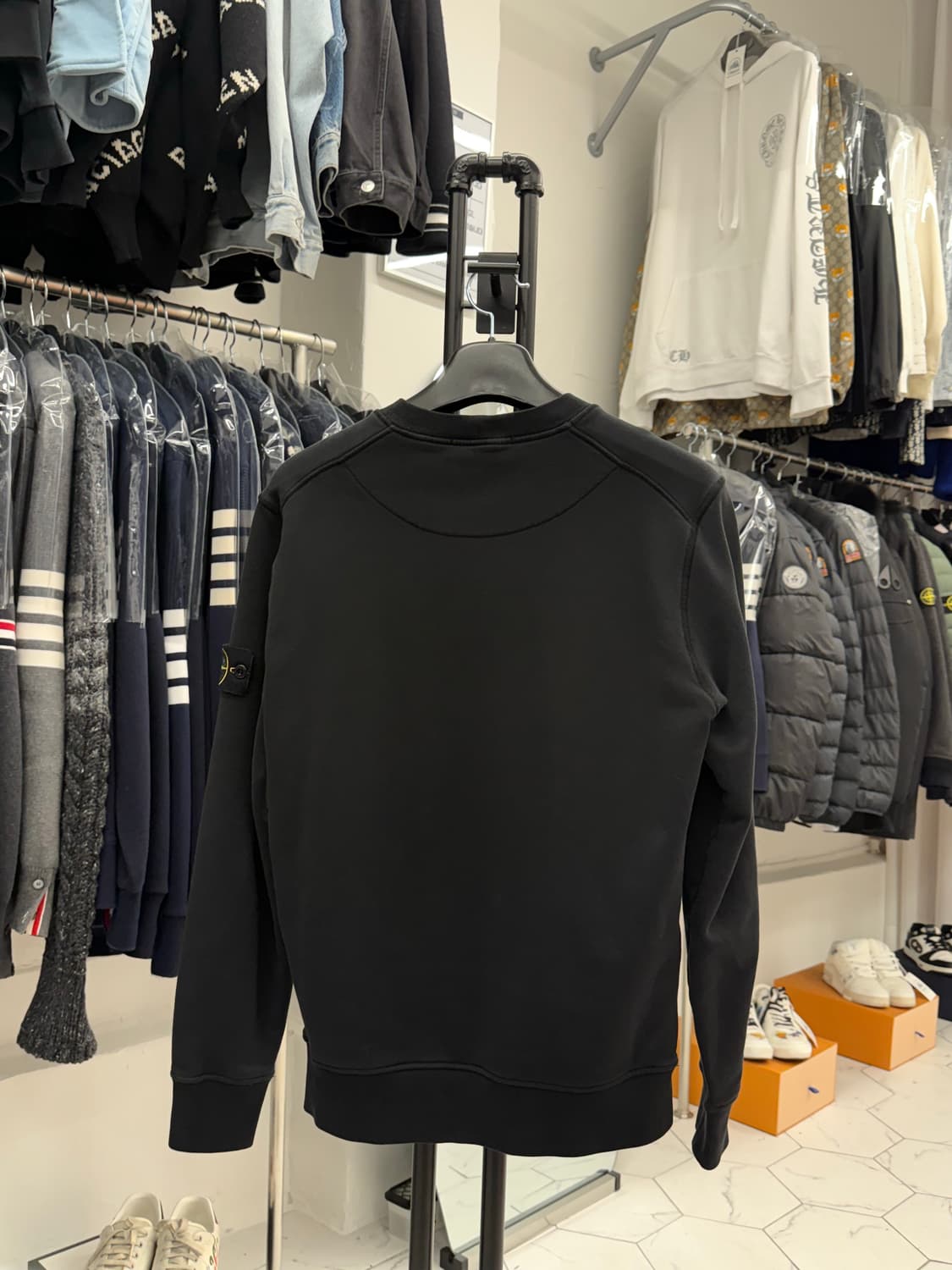 [M] 스톤아일랜드 와펜 맨투맨 상품이미지2