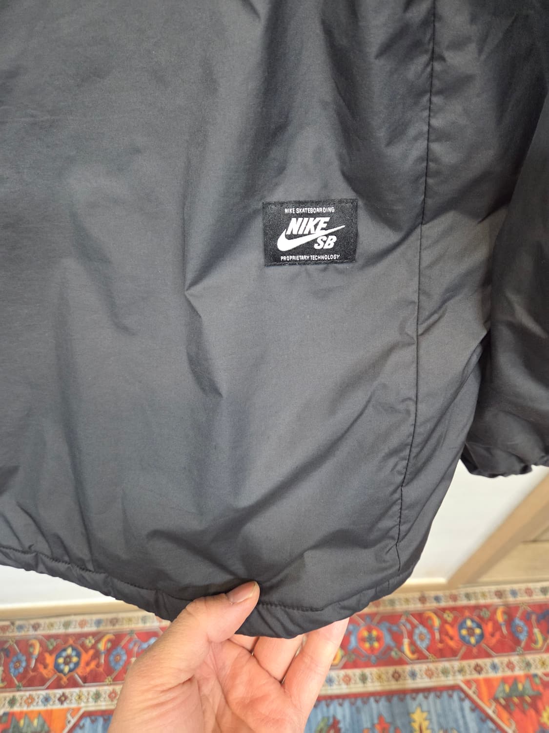 나이키 sb 쉴드 윈터 누빔 코치 자켓 m 상품이미지3