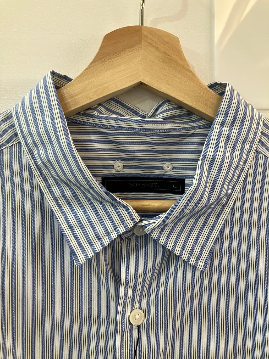 (새상품) 소프넷 셔츠 스트라이프 상품이미지1