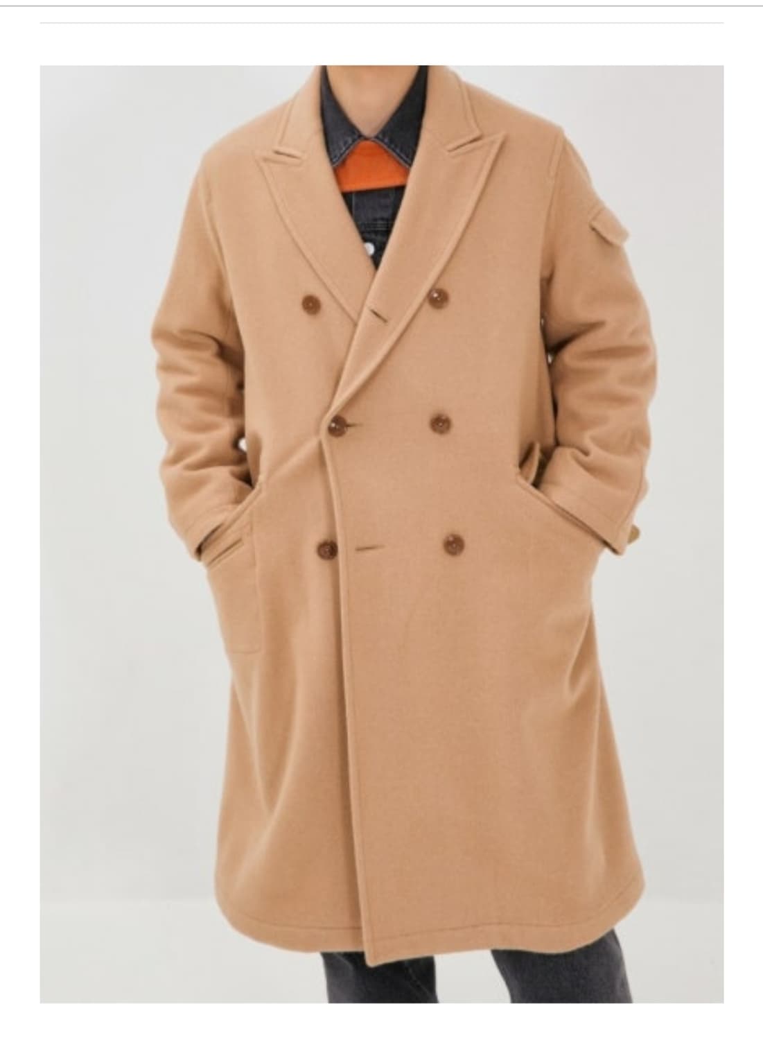 L,105) ods[올리브드랩서비스] 파더코트 카멜색상 팝니다. 상품이미지9