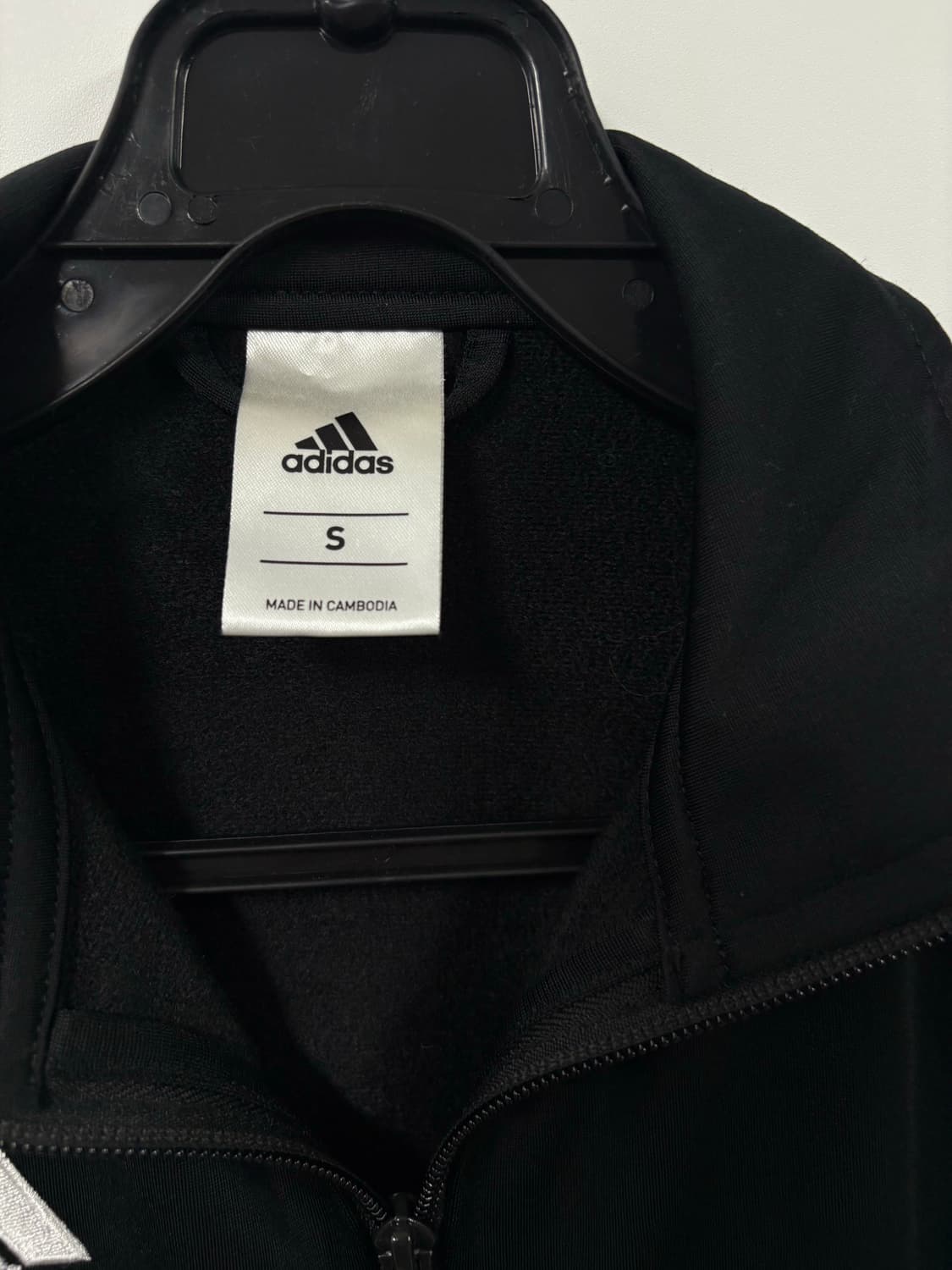 아디다스 블랙 트랙탑 져지 상품이미지5