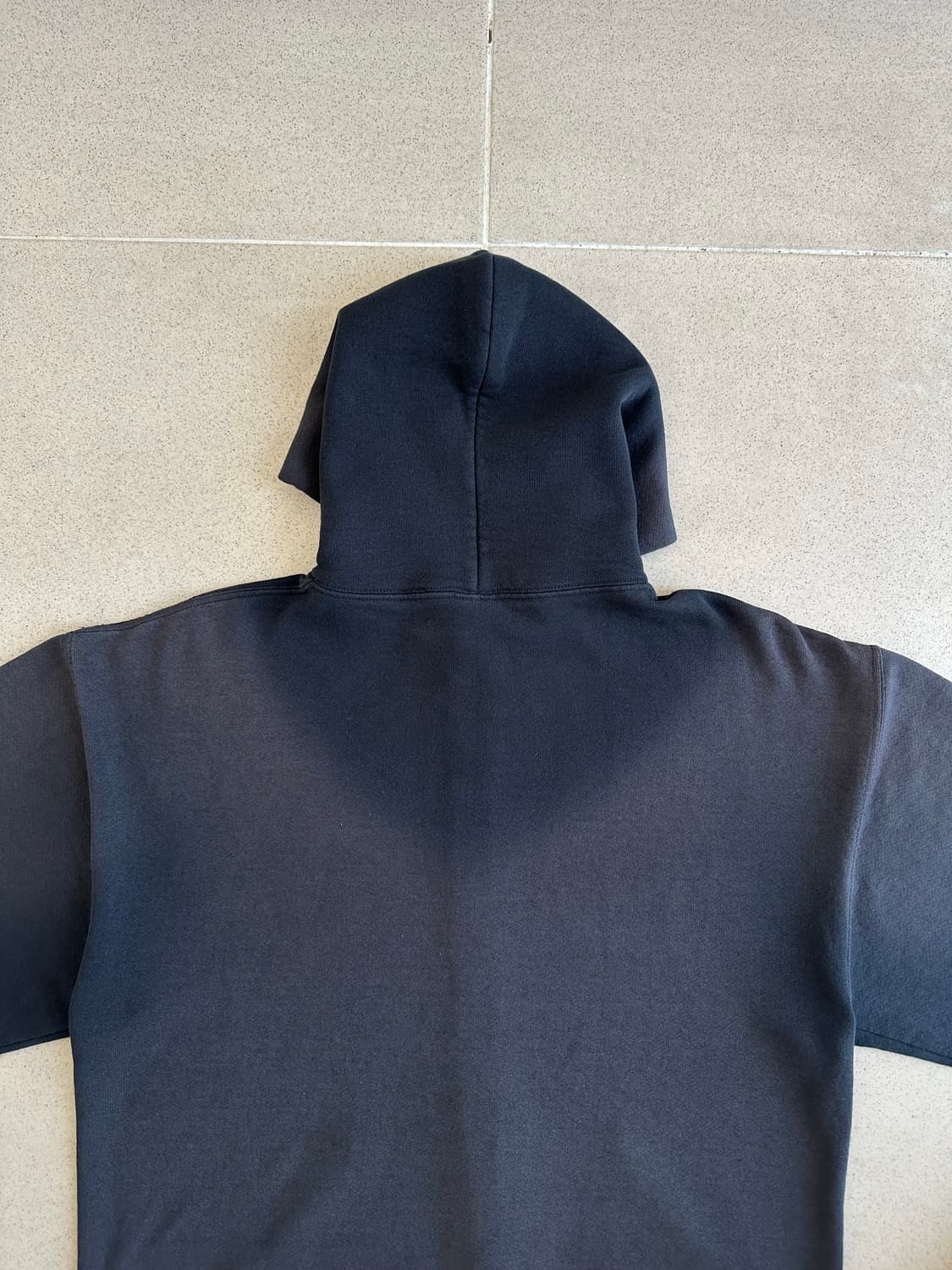 빈티지 러셀 후드집업 블랙 M 상품이미지5