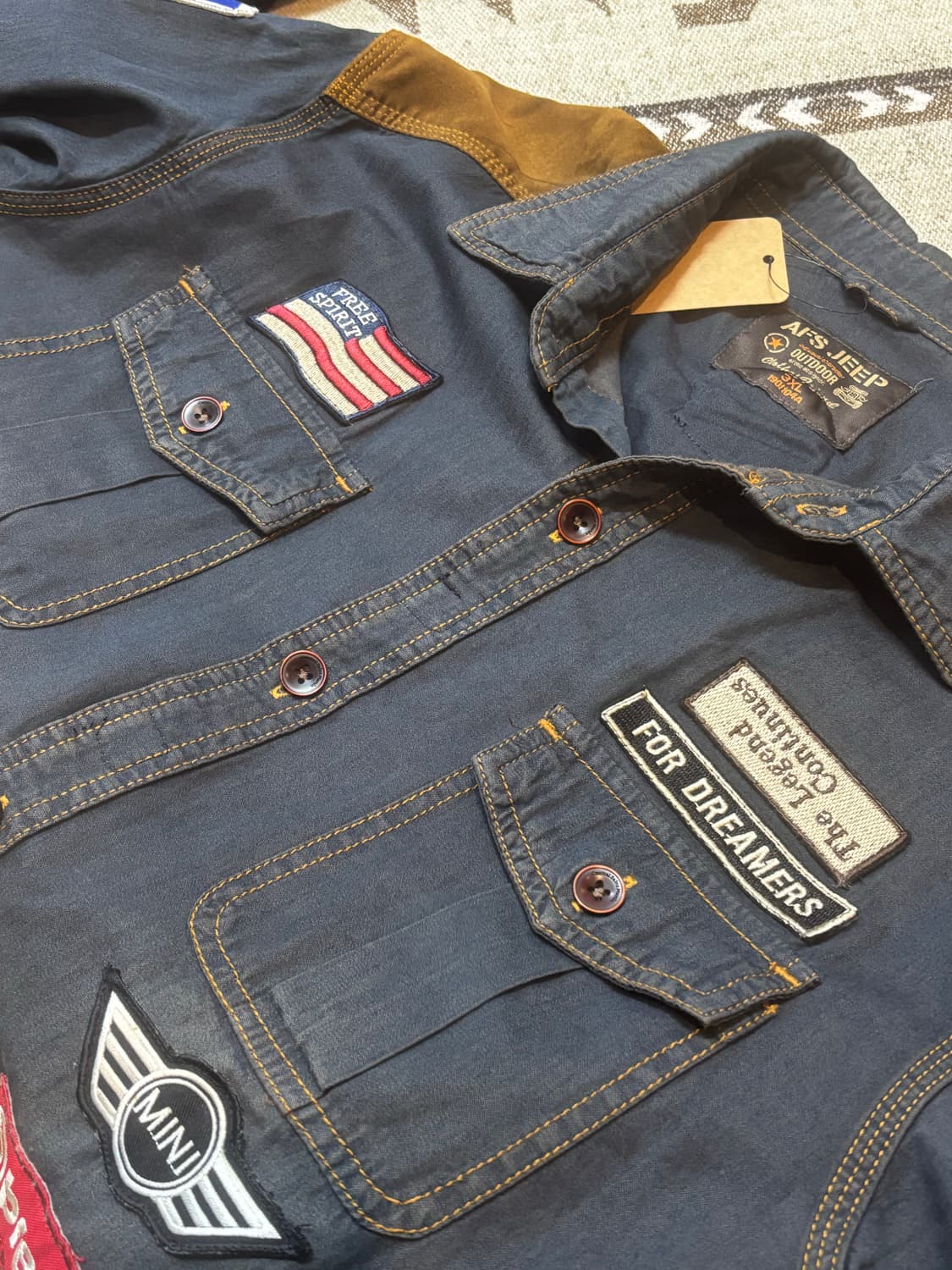 레이싱 커스텀 워크 셔츠  상품이미지8