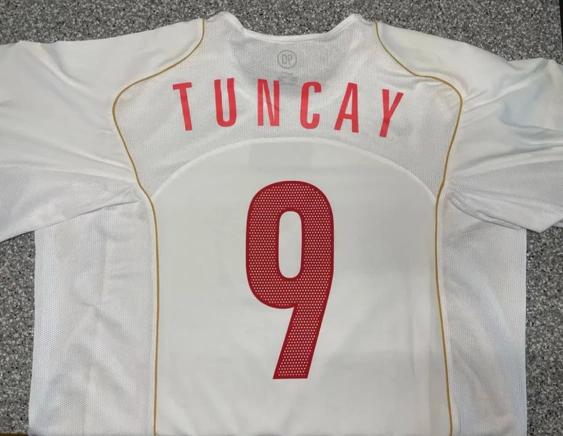 튀르키예(터키) 04/06 어웨이 싸인 유니폼 XL 긴팔 상품이미지2