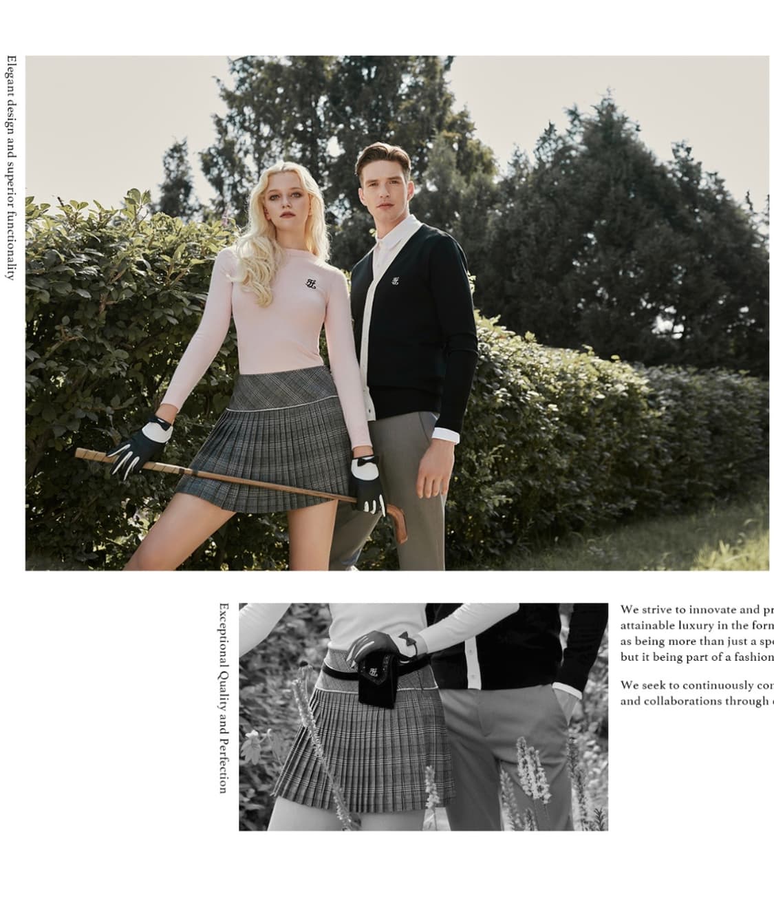 페어라이어 체크 플리츠 스커트 상품이미지7