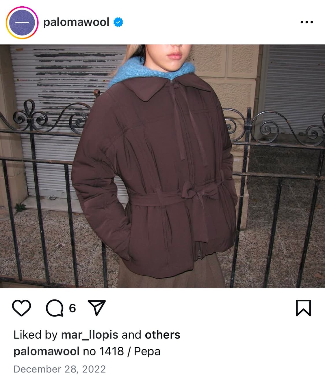 팔로마울 paloma wool 점퍼 (no1418 pepa) 상품이미지2