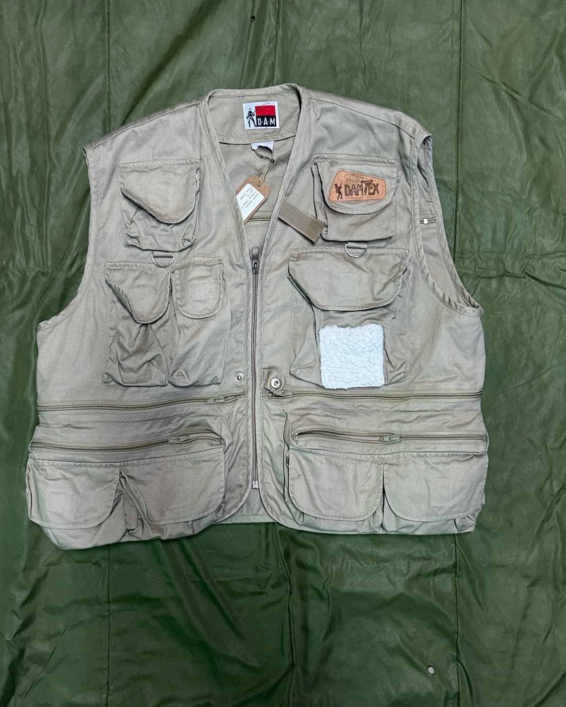 Damtex 코튼 피싱베스트 XL 상품이미지1