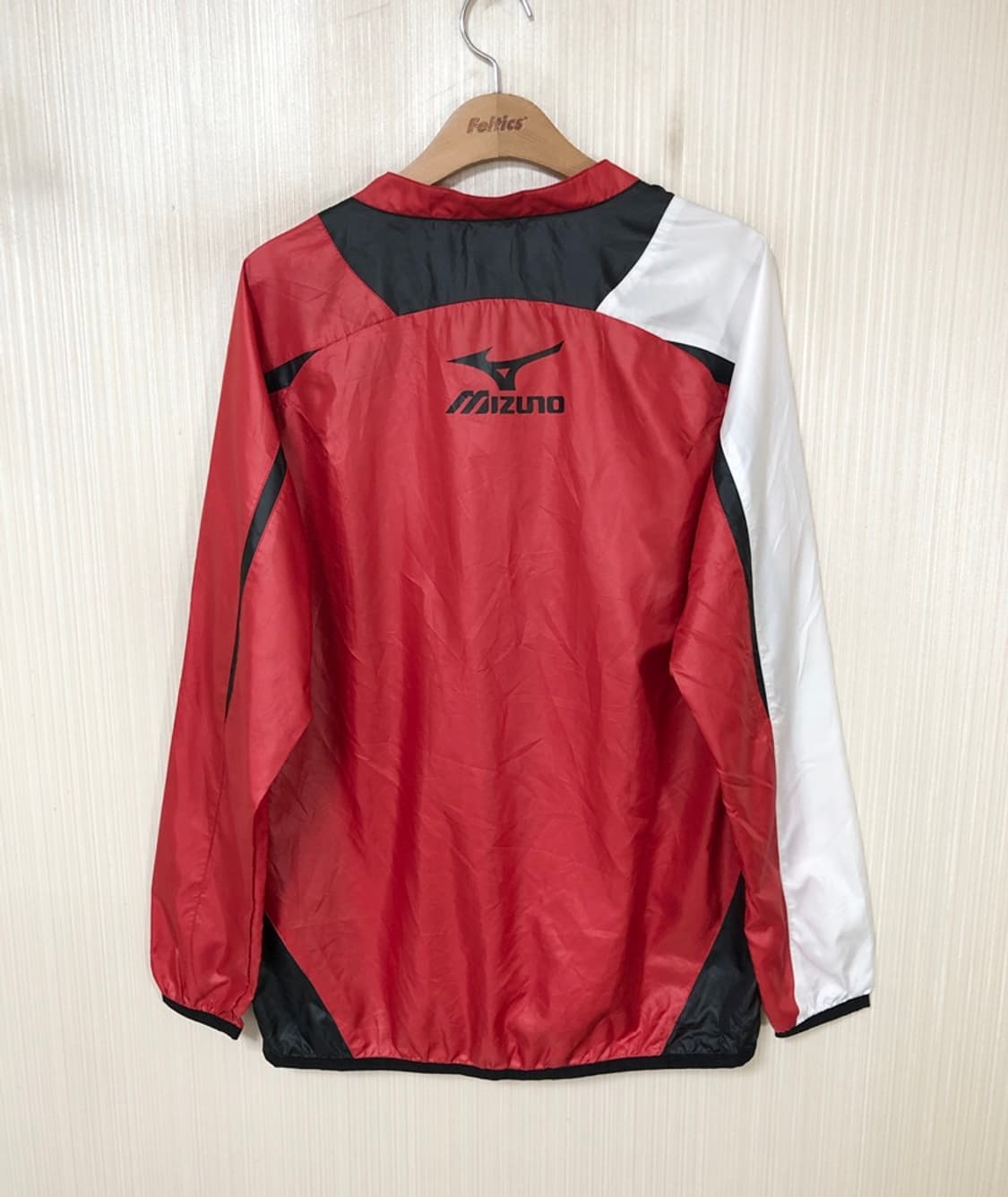 미즈노(MIZINO) 축구/풋살 긴팔 윈드브레이커셔츠/빅로고피스테 L 상품이미지8