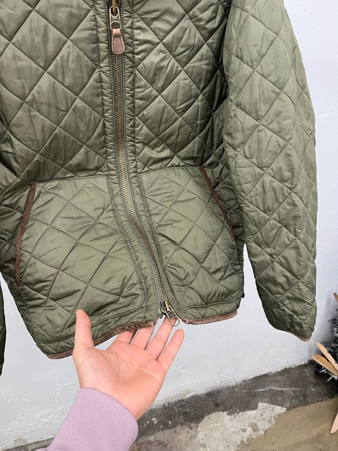 L) POLO QUILITING 2WAY JACKET 상품이미지3