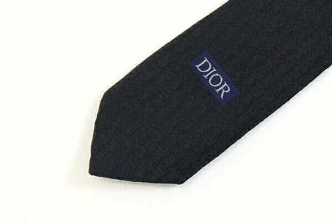 디올옴므 오블리크 실크 슬림 넥타이 상품이미지2