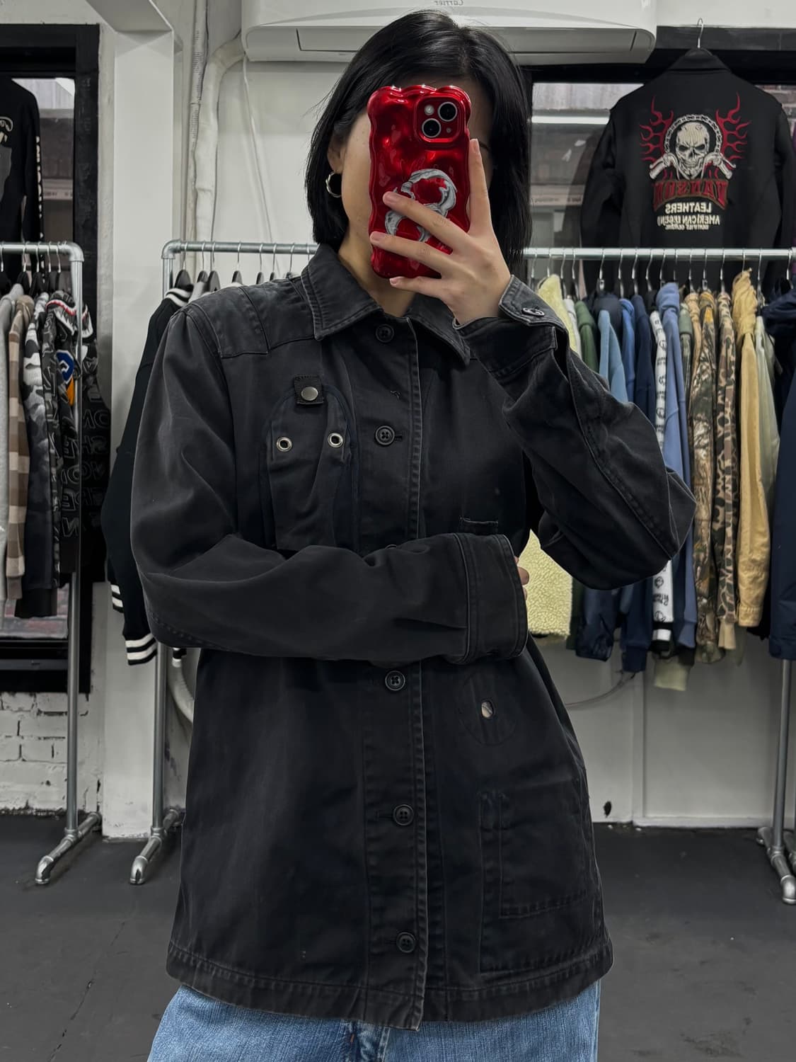 The Difference Y2K 포켓 셔츠 자켓 상품이미지1