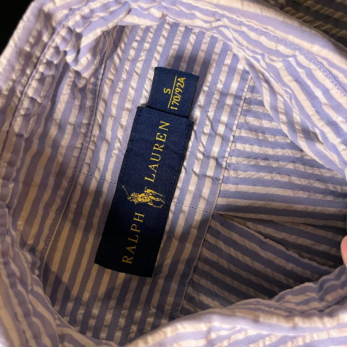 폴로랄프로렌 반팔 스트라이프 셔츠 상품이미지5