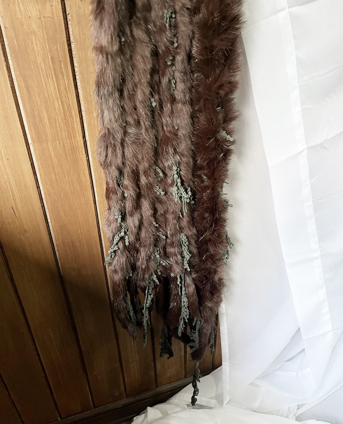 FRANCHE LIPPEE mixed fur long muffler 상품이미지7