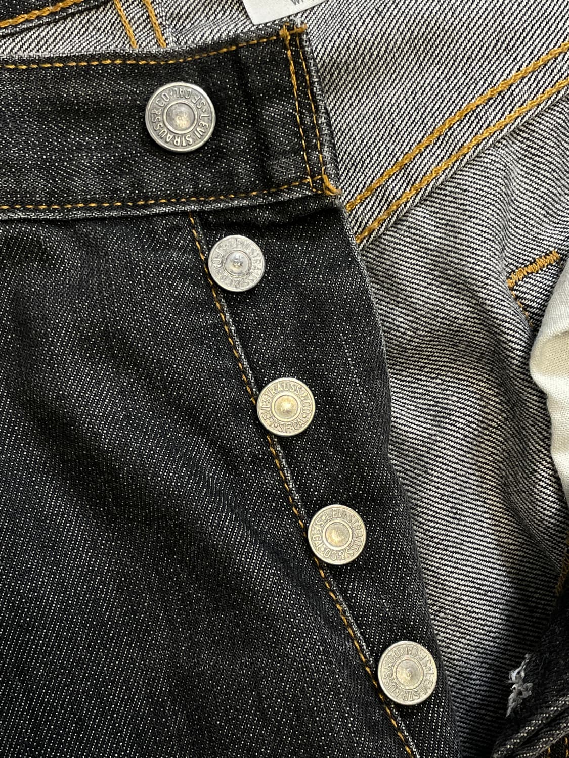 07‘s 리바이스 501 흑청 상품이미지4