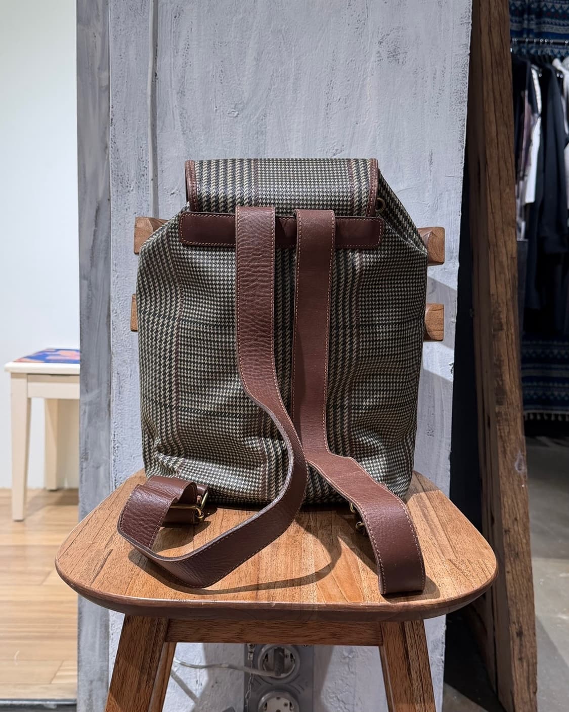 폴로 랄프로렌 글렌 체크 보스턴 백팩 상품이미지4