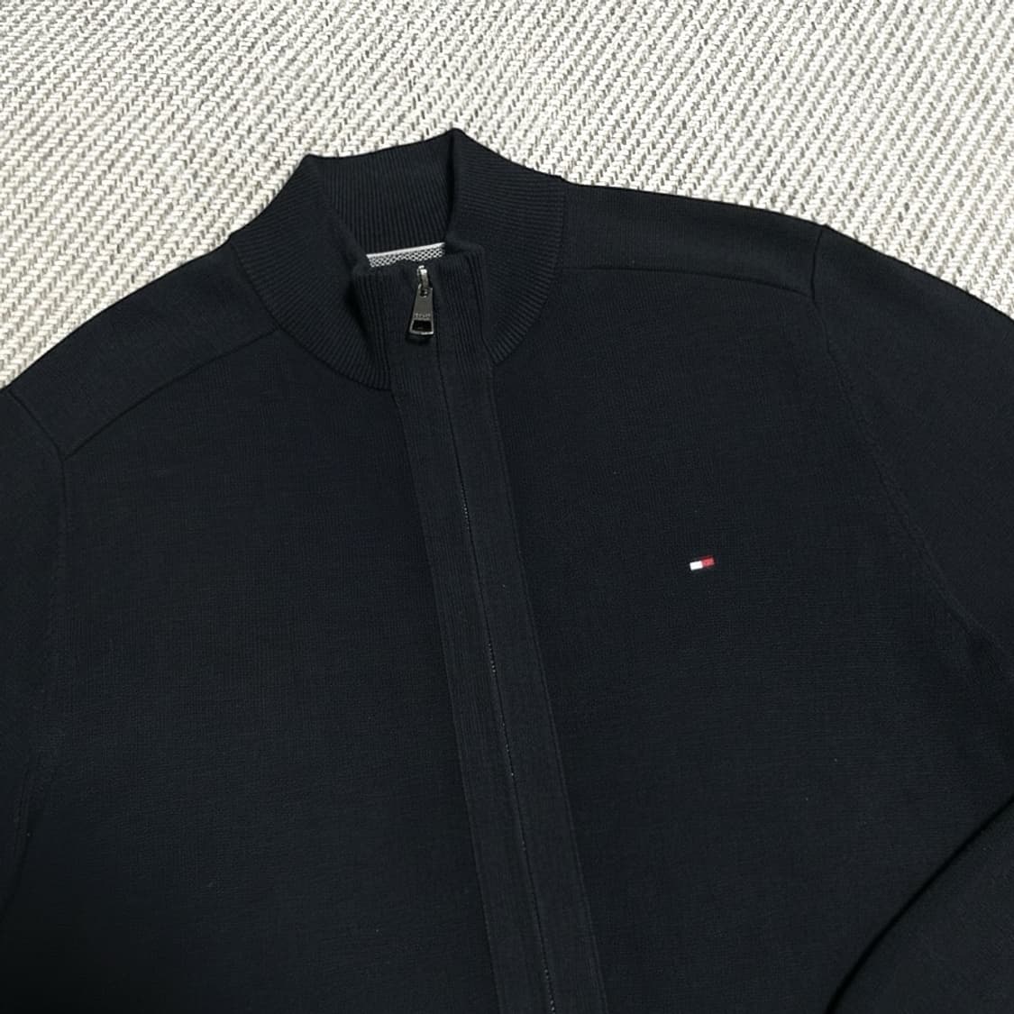 [M] Tommy 타미힐피거 네이비 집업 니트 상품이미지3