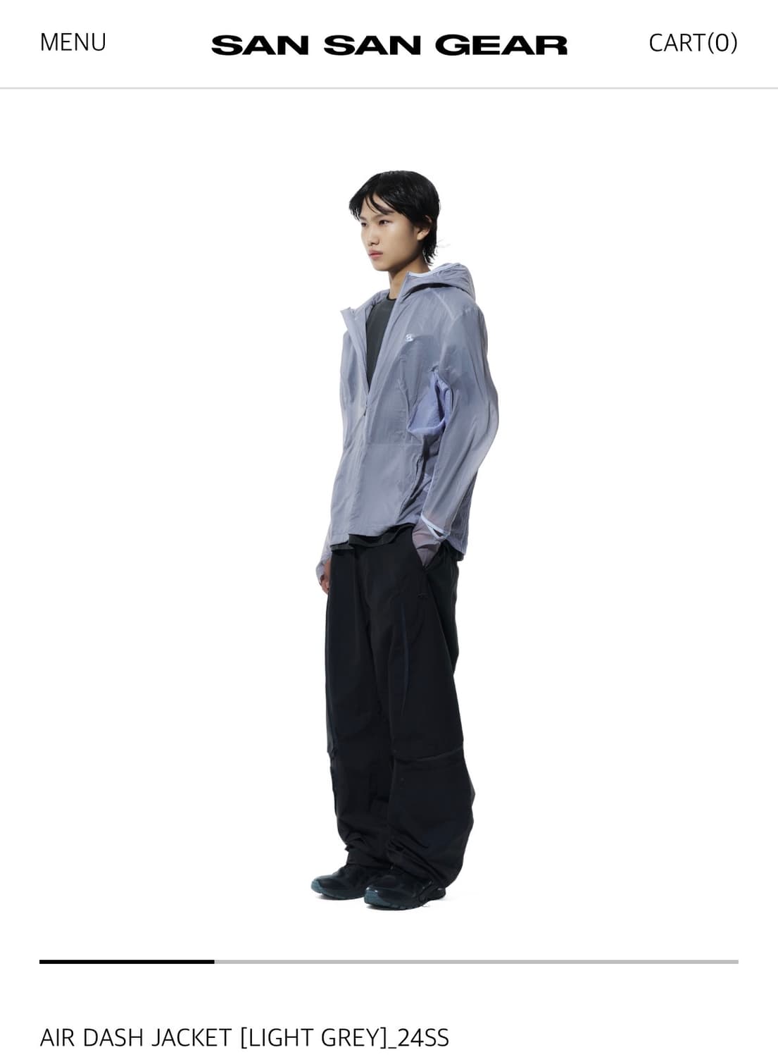 AIR DASH JACKET [LIGHT GREY]_24SS  상품이미지2