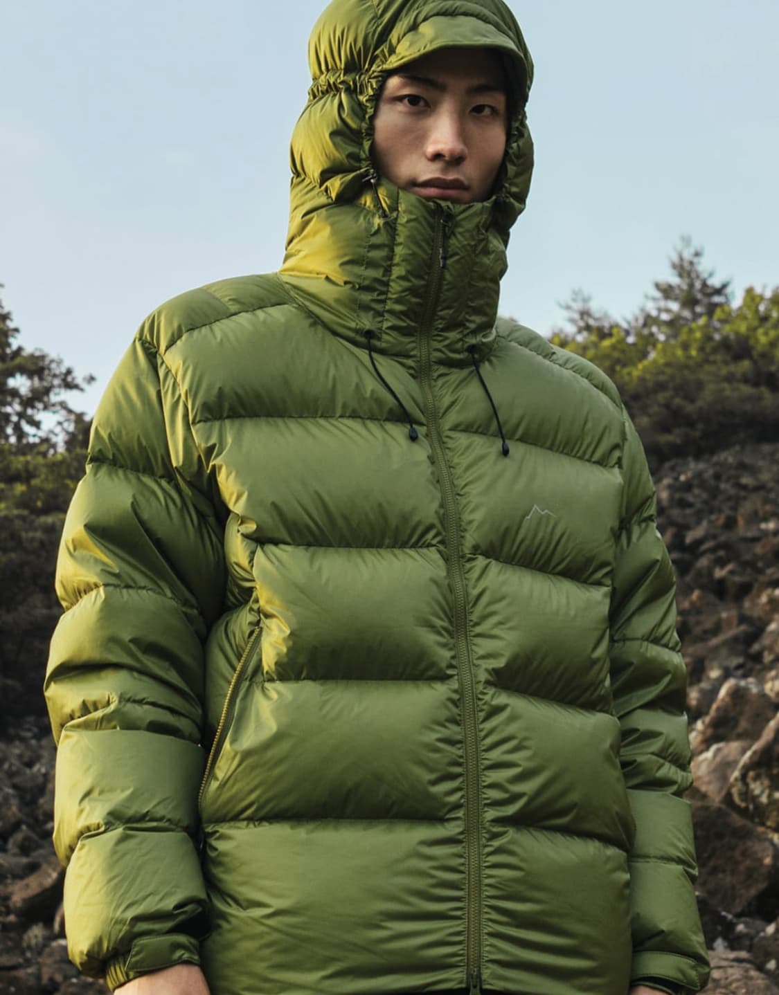 Cayl 올리브 다운 자켓 상품이미지1