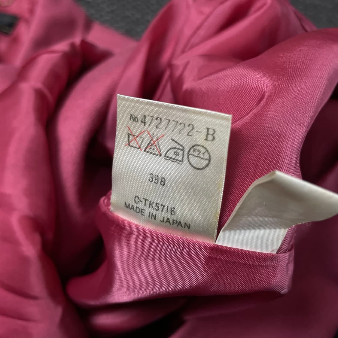 JPN 핑크 더블 울 블레이저 자켓 상품이미지8