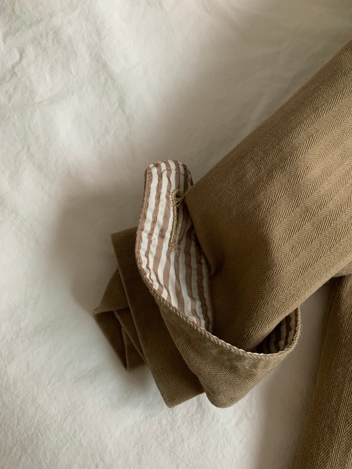 스트라이프 샌드 코튼 점퍼 상품이미지4