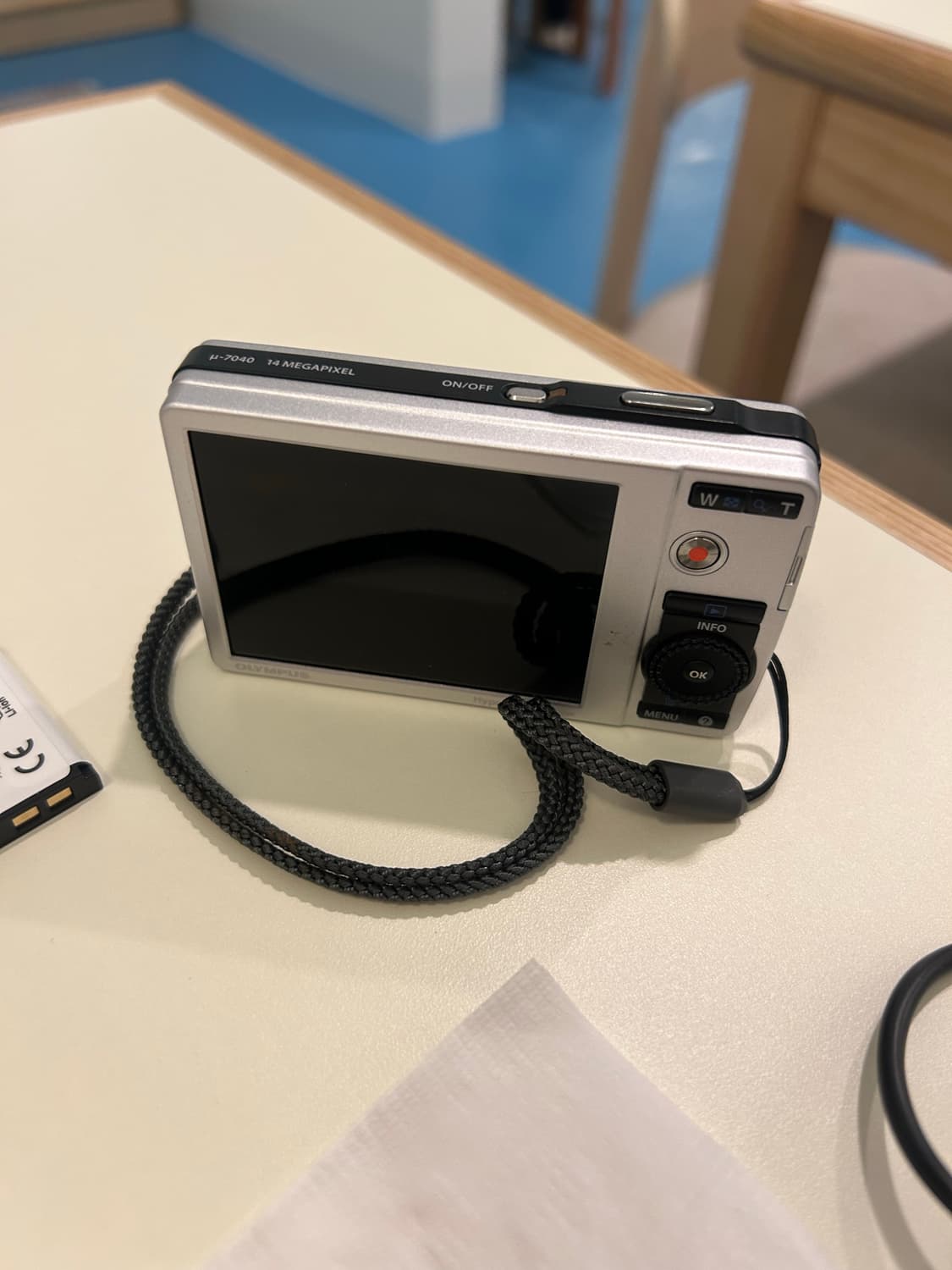 올림푸스 뮤7040 핑크색레어 민트급 판매 (작례있음) 상품이미지4