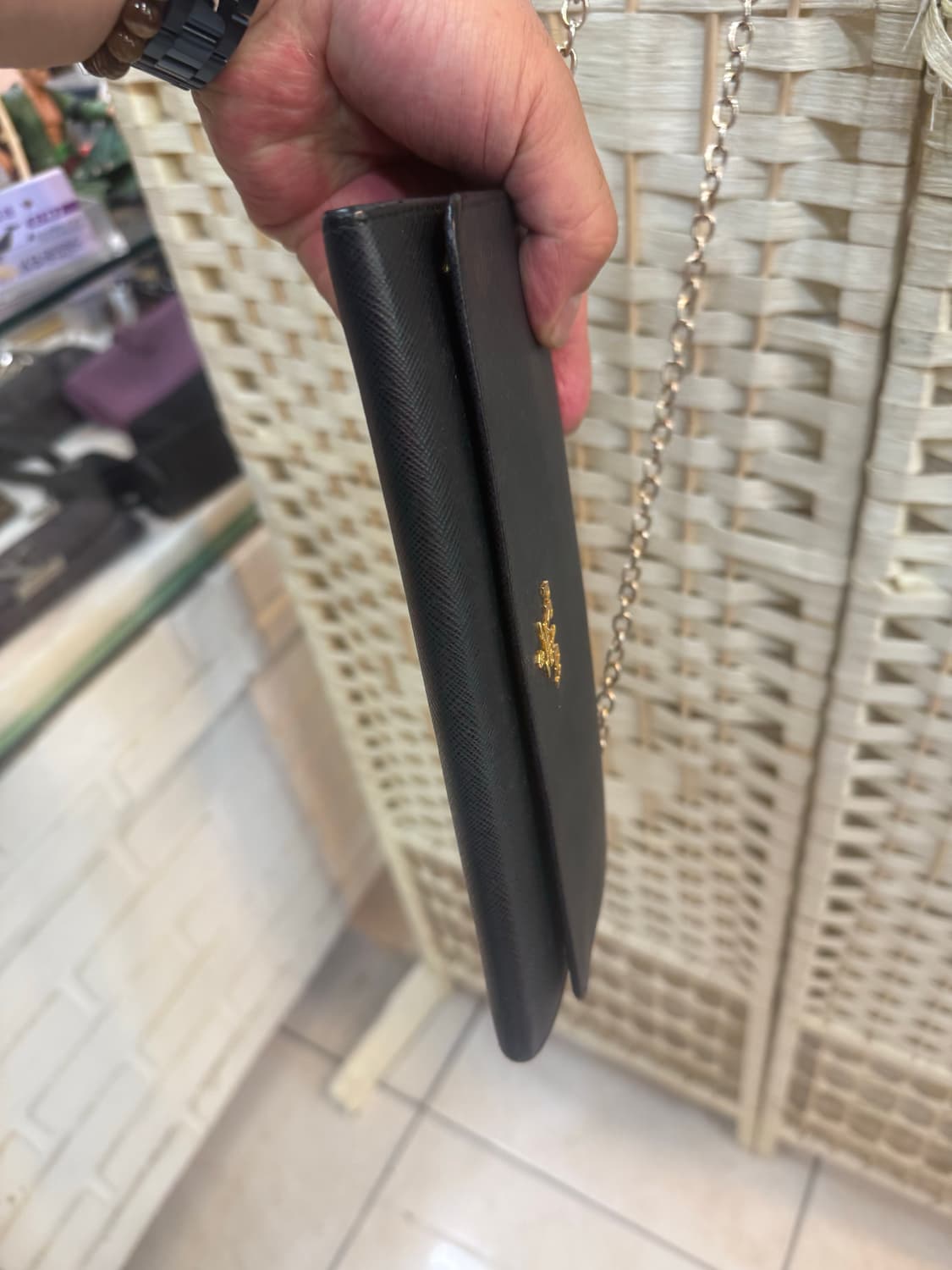 정품 프라다 사피아노 체인 크로스백 팝니다 상품이미지6