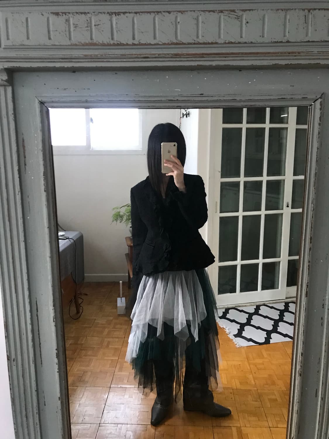 vintage wool frill jacket 상품이미지4