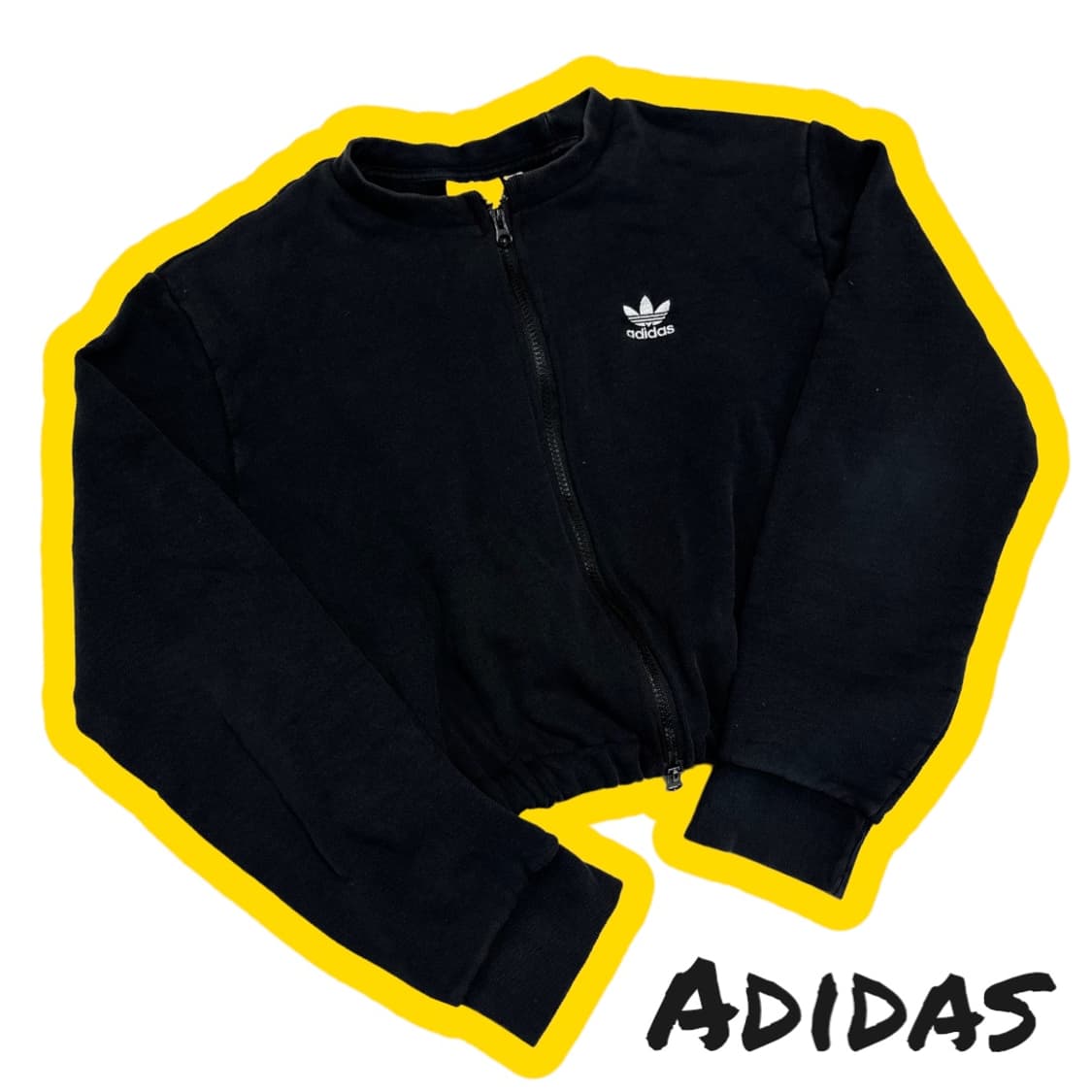 아디다스 2way 투웨이 크롭 집업  상품이미지1