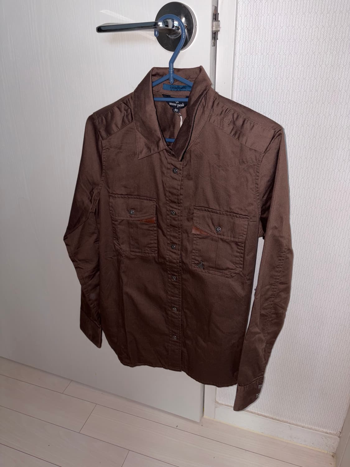 ((새상품)) 스노우피크 빈티지스타일 여성 셔츠 상품이미지1