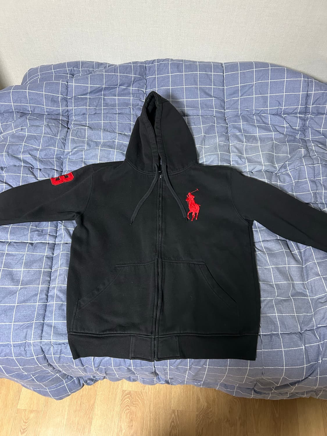 폴로 빅포니 성조기 후드집업 상품이미지1