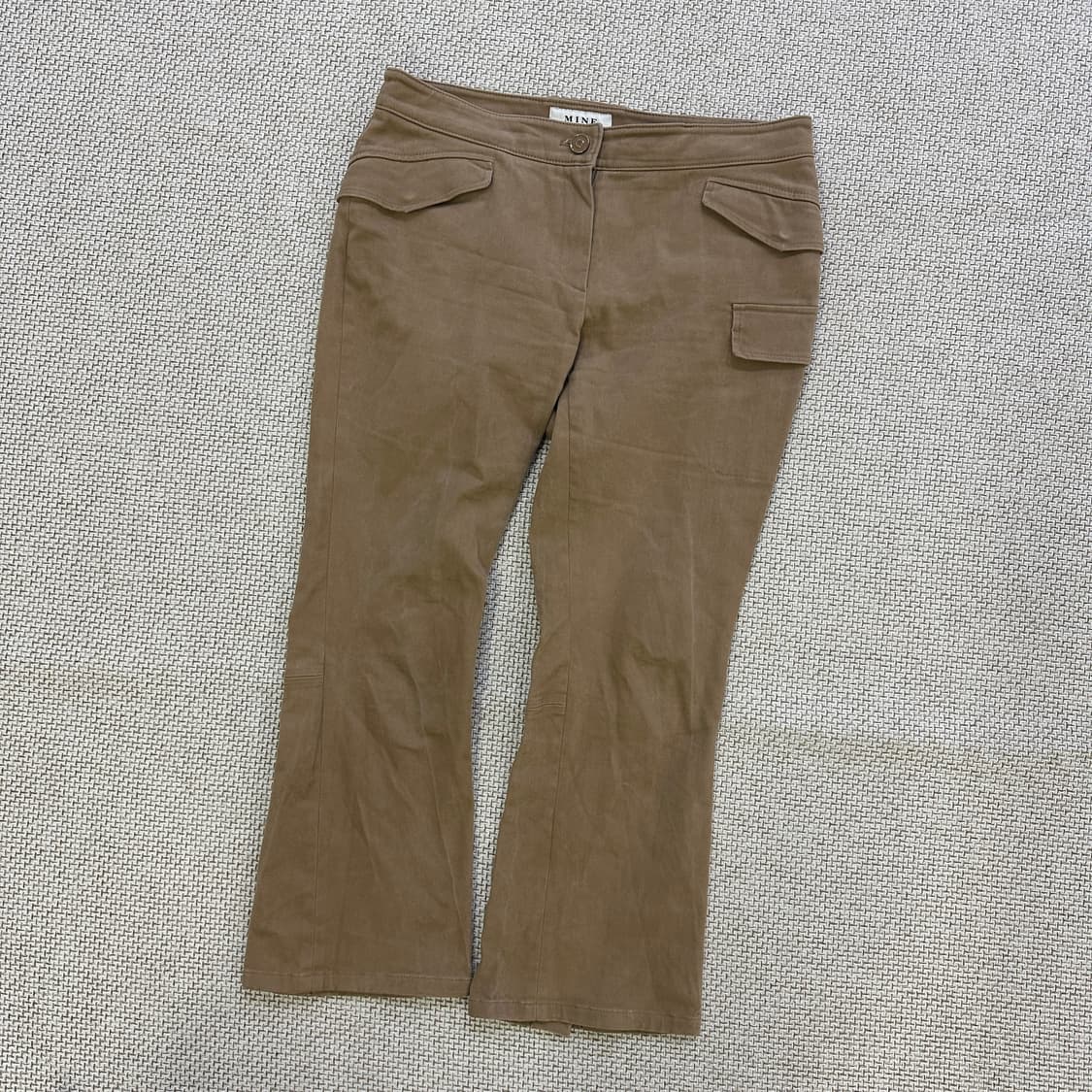 67-98 한섬 마인 면 팬츠 0401D 상품이미지1