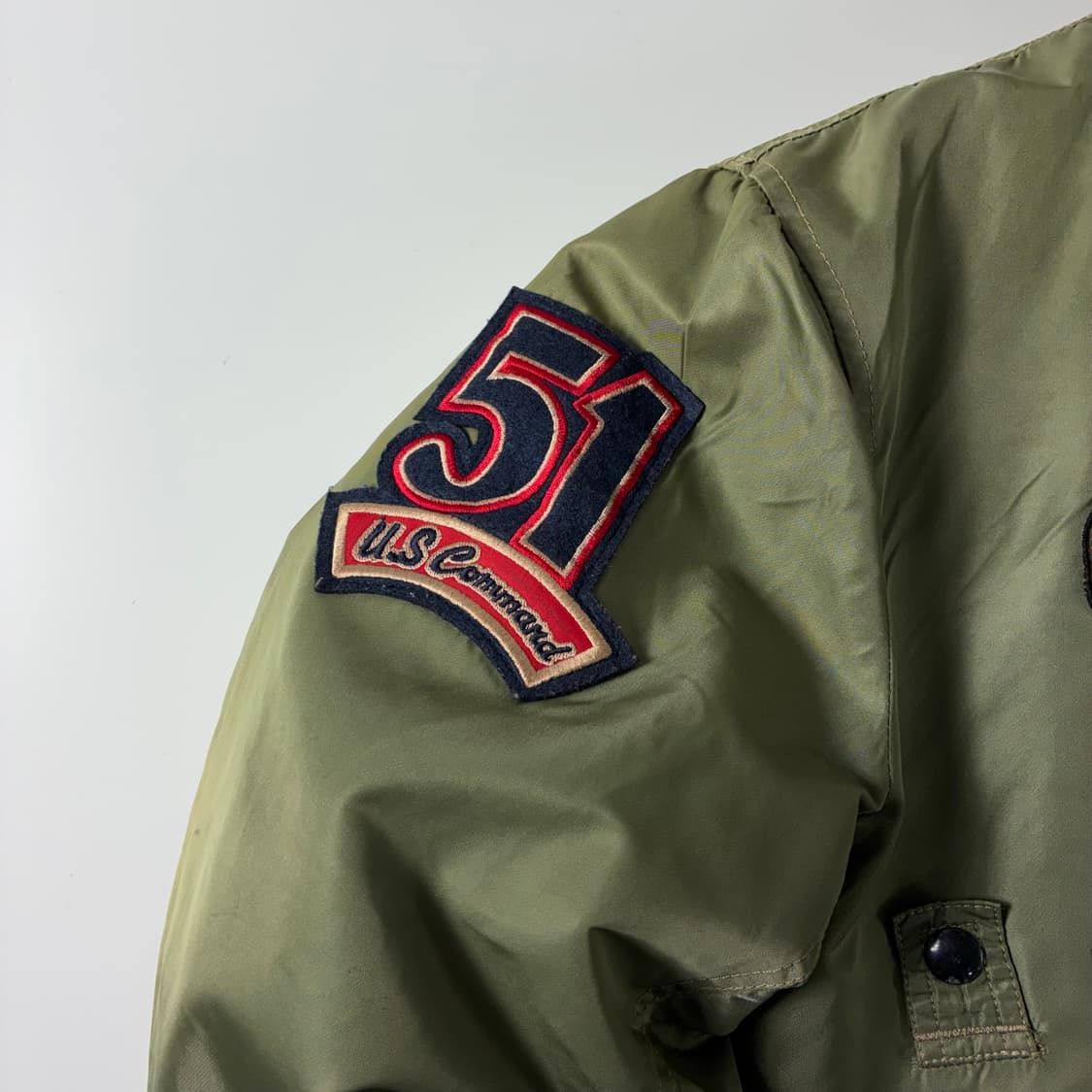 Camouland  카모랜드 밀리터리 USA 00,s 플라이트 자켓 상품이미지6