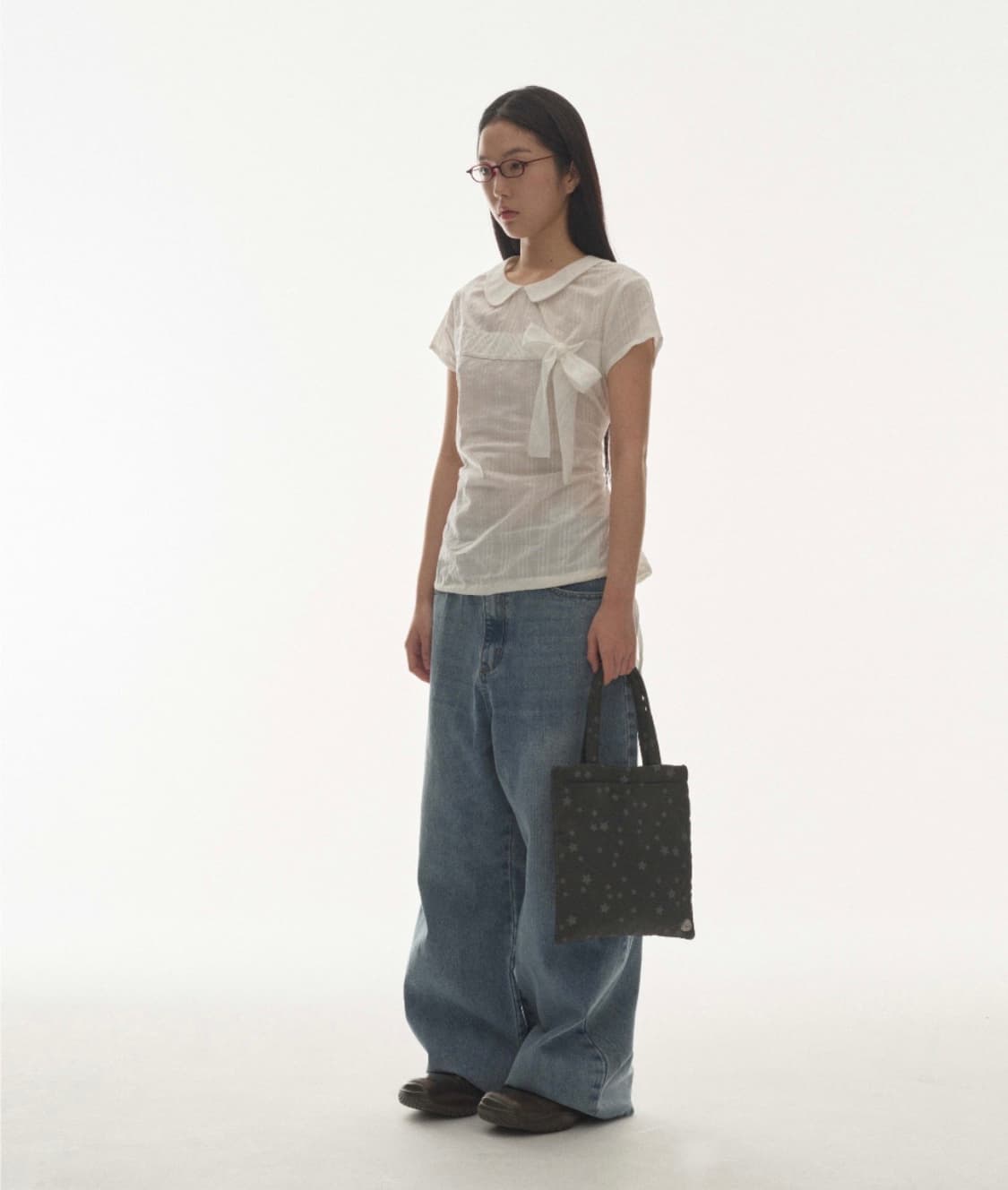 W STITCH DENIM PANTS BLUE 상품이미지2