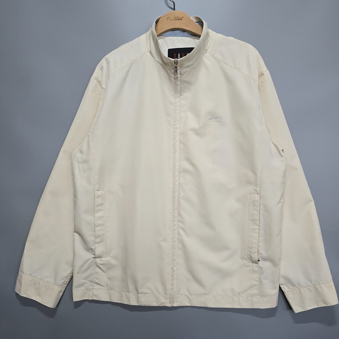 닥스(DAKS) 로고 집업 바람막이 자켓 100 상품이미지1