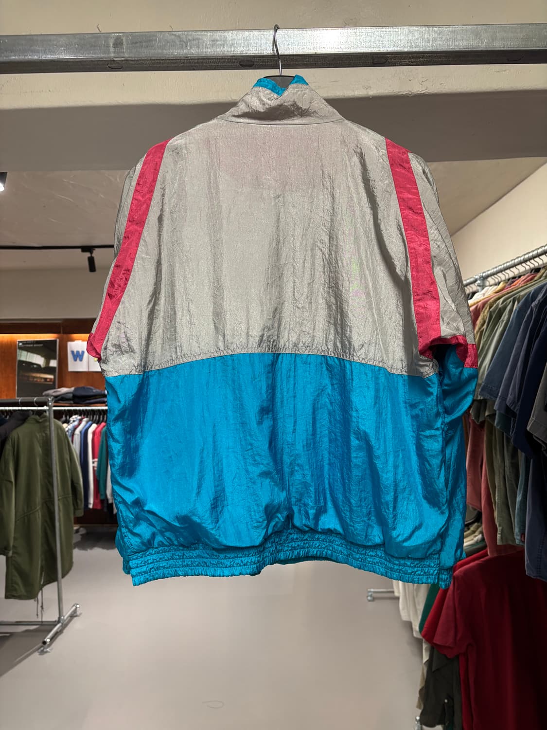 90's 빈티지 올드스쿨 바람막이 자켓   상품이미지8