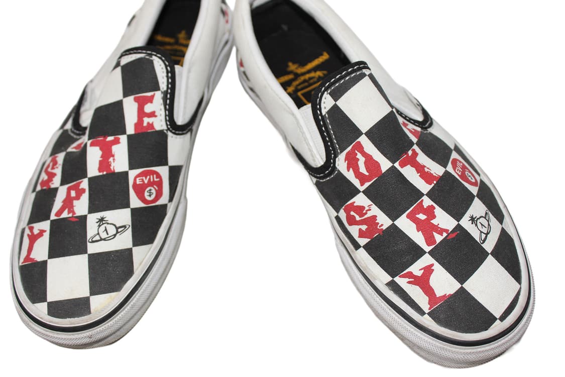 Vivienne Westwood 비비안웨스트우드 반스 체커보드 슬립온 상품이미지6