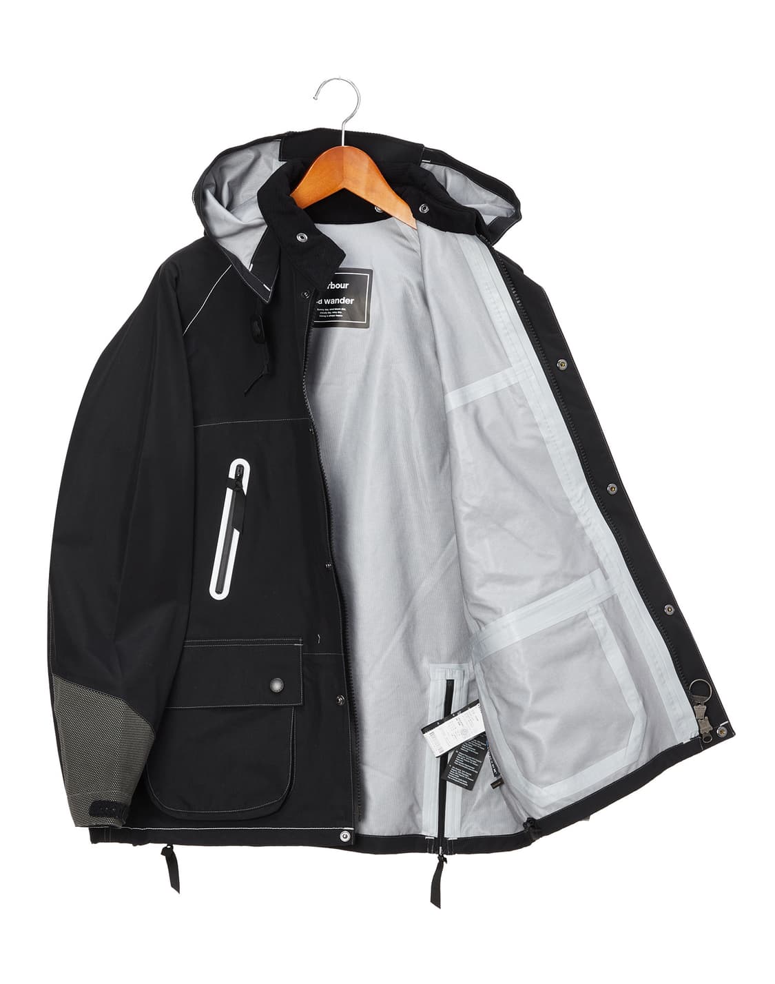 앤드원더 바버 3L 자켓 블랙 L 상품이미지4