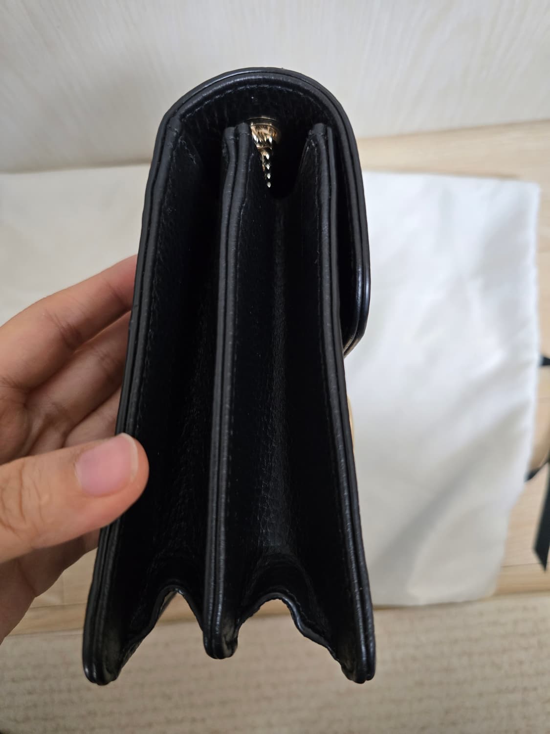 구찌 gg 인터로킹 블랙 체인백 크로스백 상품이미지6