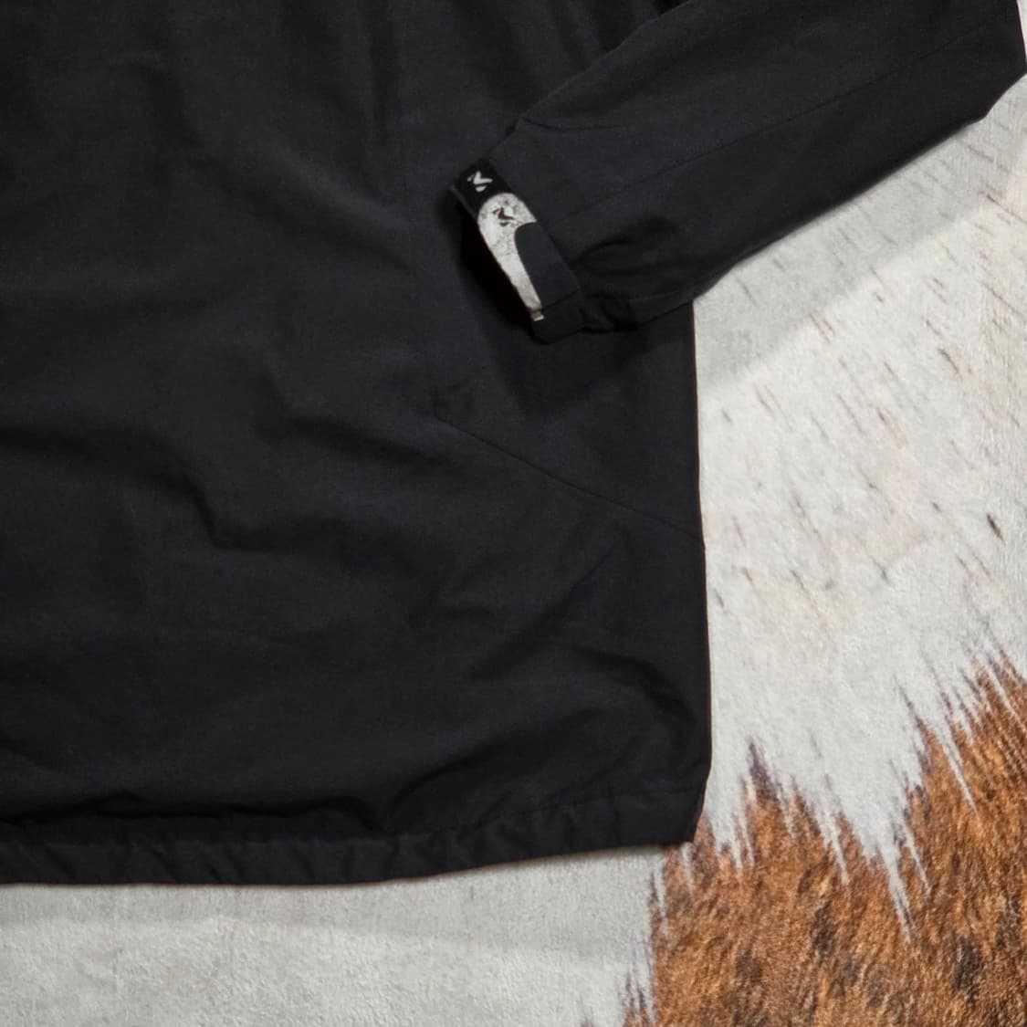 밀레 블랙 바람막이 투웨이 자켓 상품이미지6