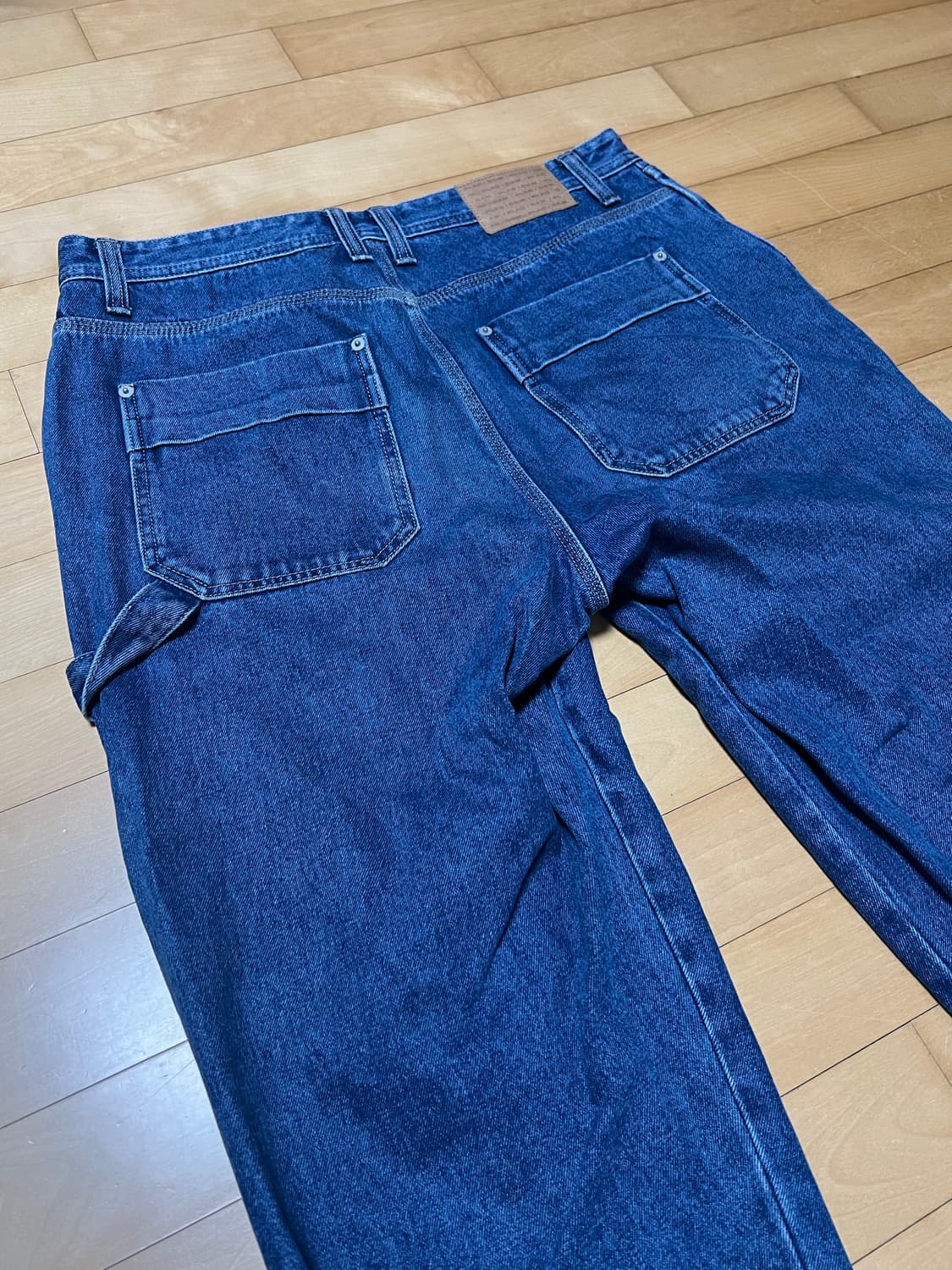 Plac x oam 콜라보 더블니 데님팬트 35 상품이미지6