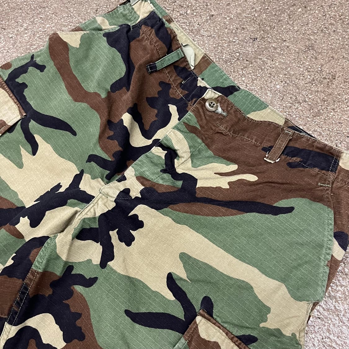 미군 우드랜드 BDU  컷오프 쇼츠 (~37”) 상품이미지3